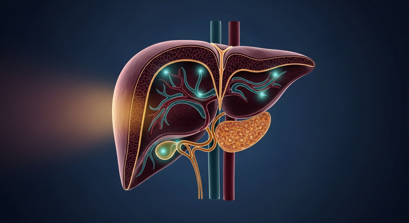 Kepenų vėžys – kepenų anatomija