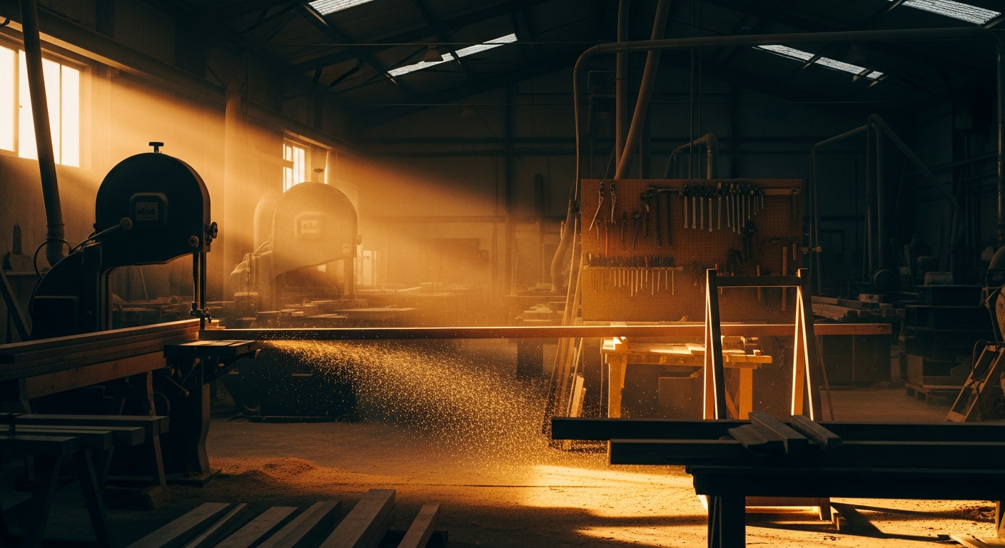 Medžio dulkės ir baldų gamyba